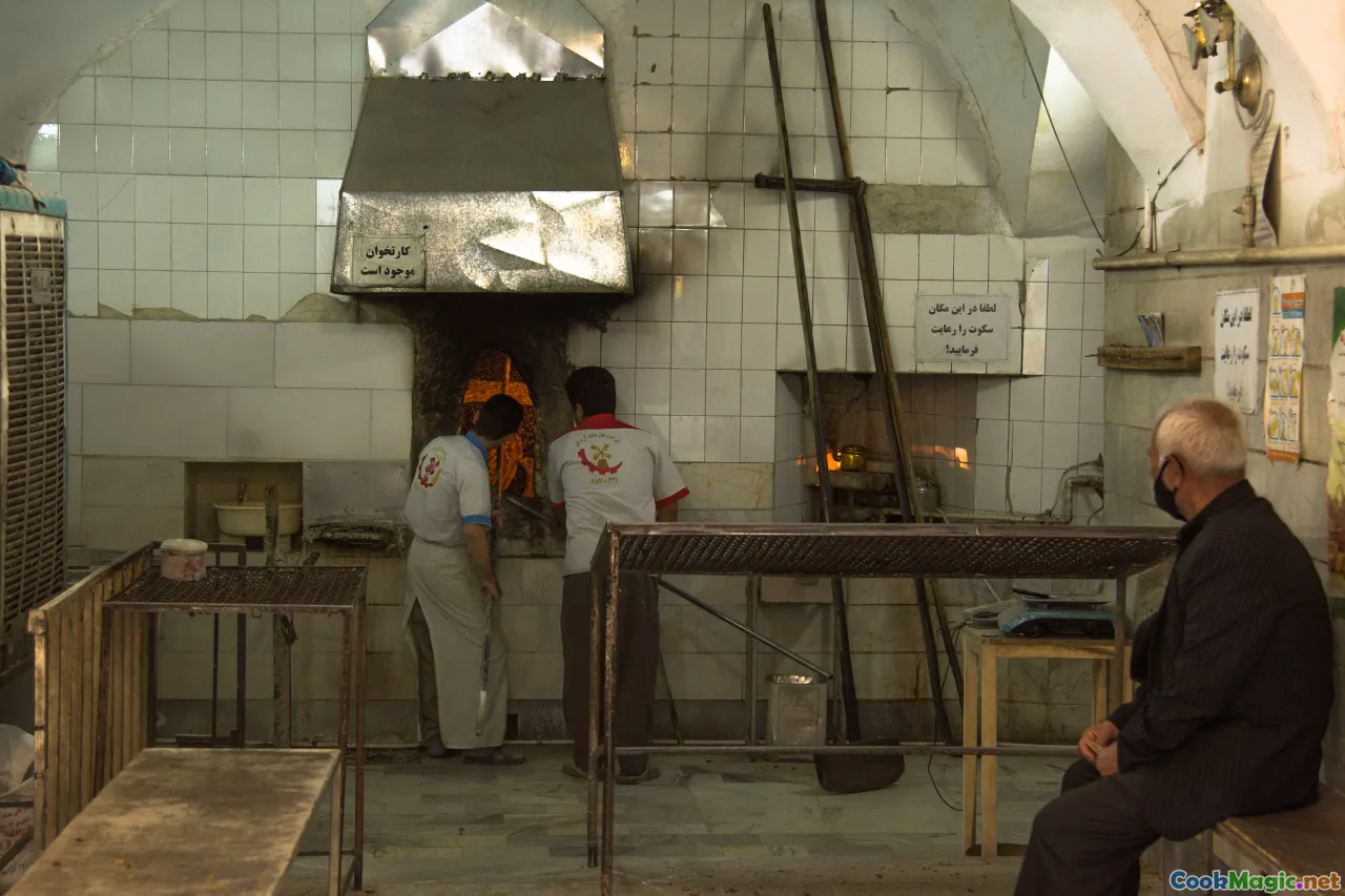 assembling Tavë Kosi, baking dish, oven preparations