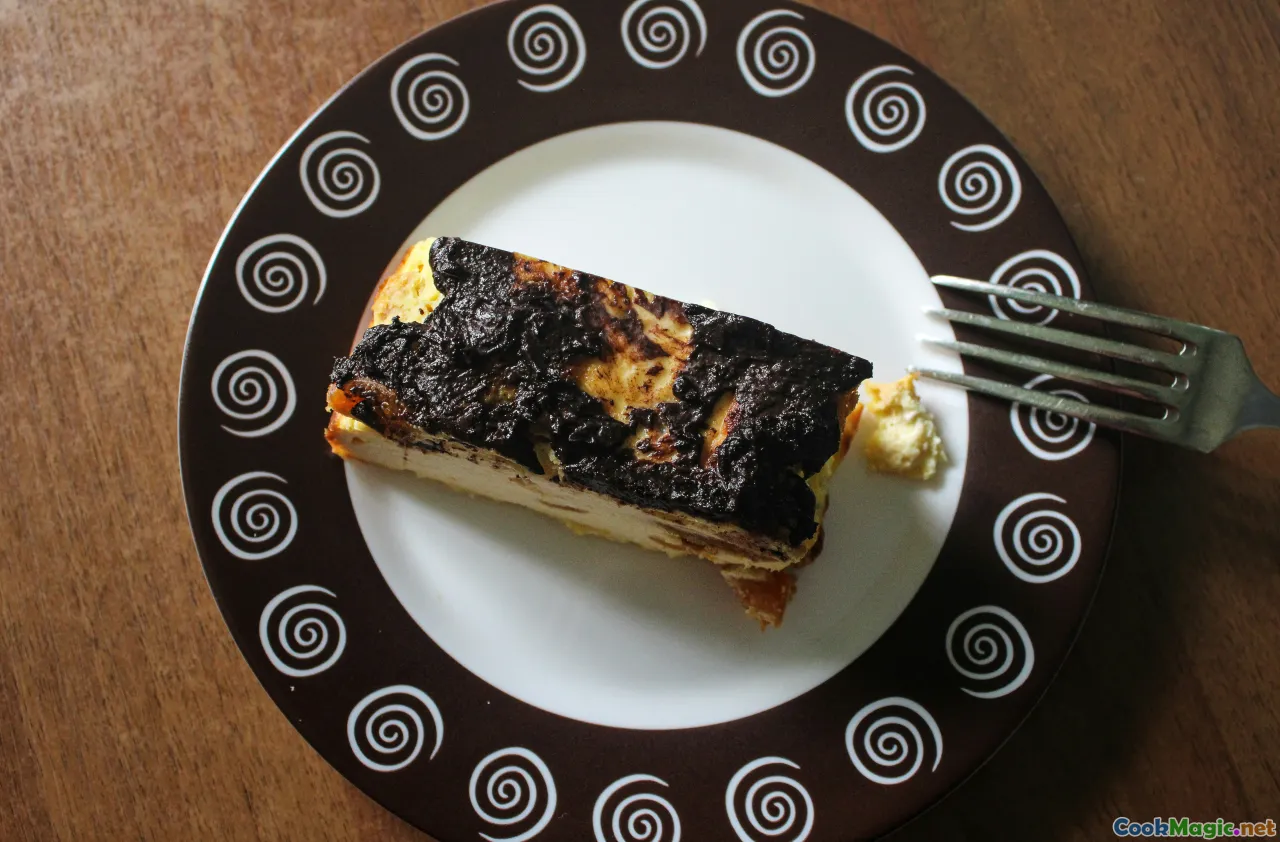 Creating Classic Basque Burnt Cheesecake