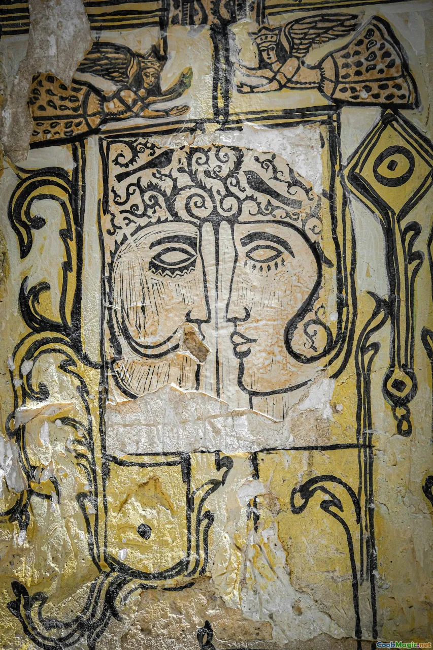 Byzantine art, ancient icons, traditional Greek Easter symbols