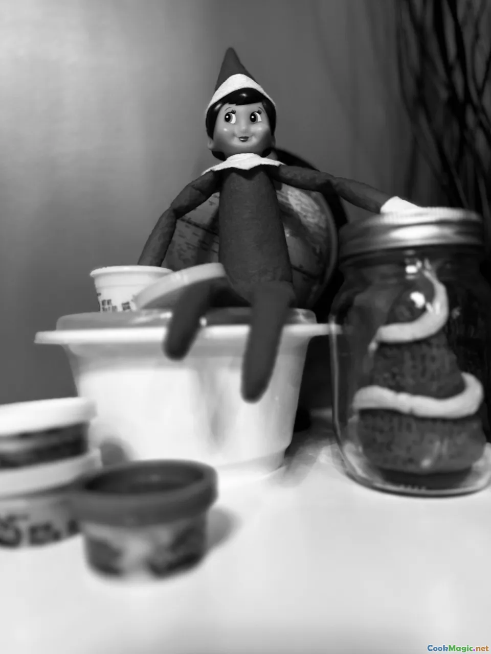 calamansi, patis, chicharron, iced tea