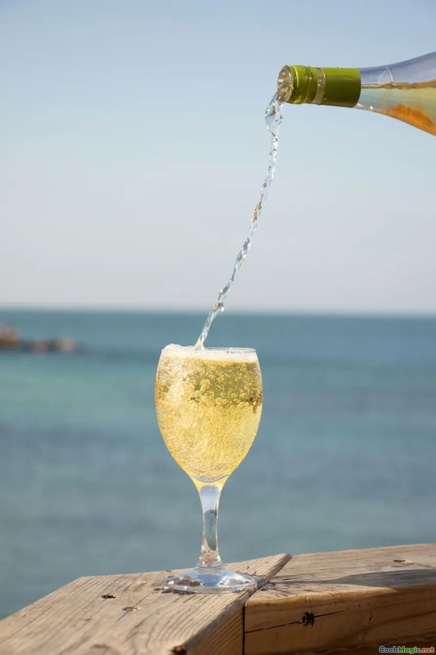 Champagne bubbles, champagne flute, seafood platter, Champagne vineyards, crystal champagne glass