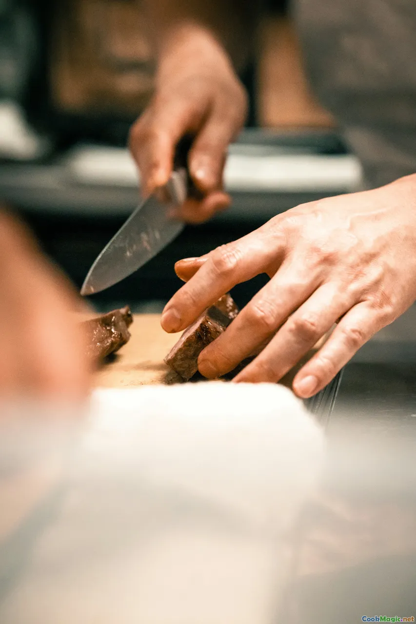 chef knives, cutting board, knife sharpening