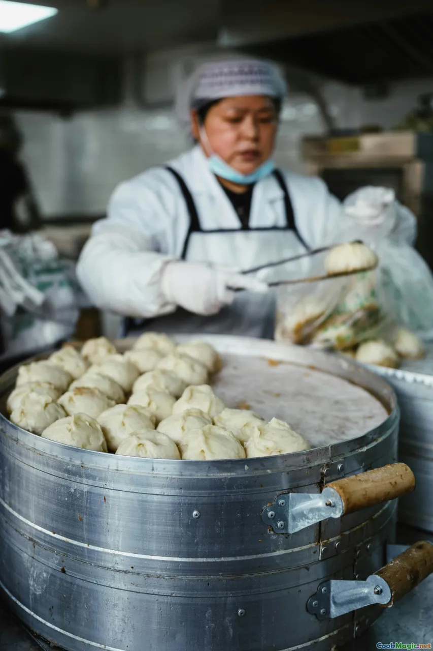 Chinese dumplings, Central Asian market, silk road goods, Chinese tea, Asian herbs