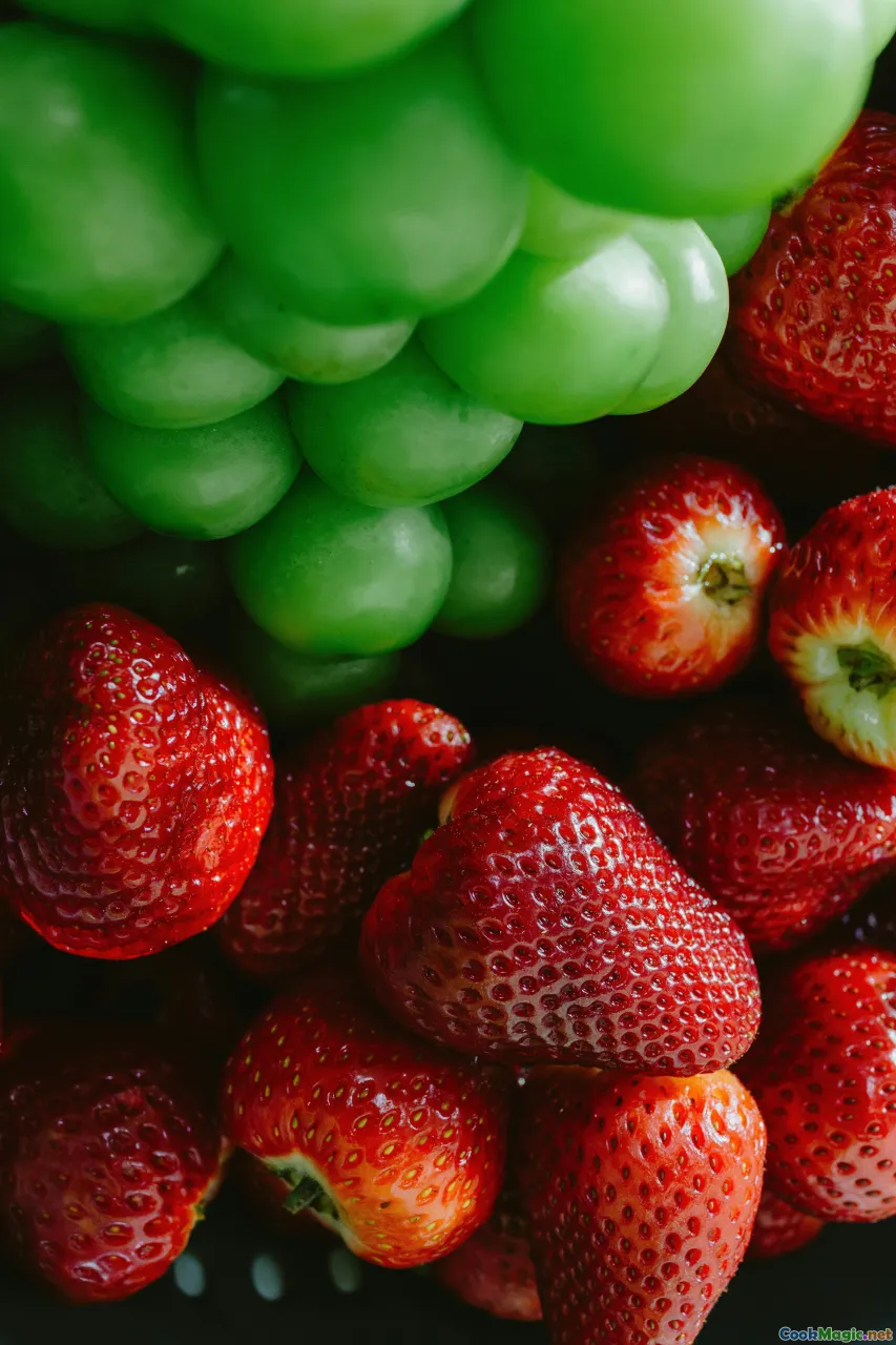 colorful vegetables, berries, natural antioxidants, vibrant produce