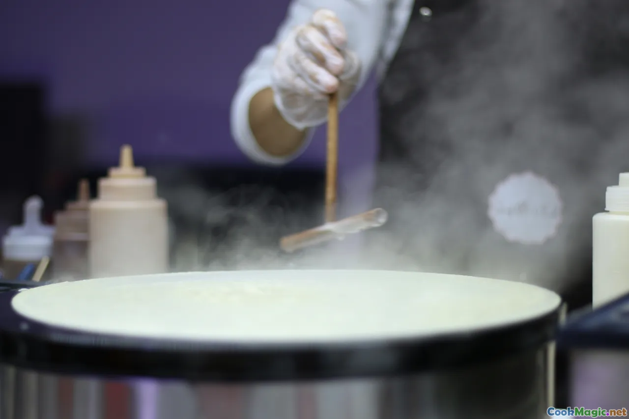 cooking process, steaming pudding, final dish presentation