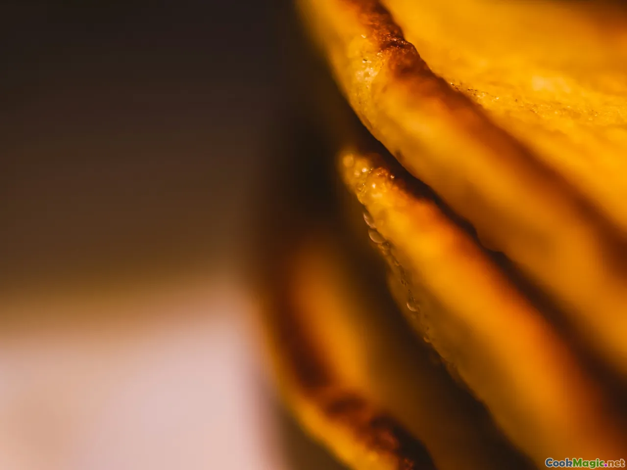 crispy phyllo close-up, golden pastry layers
