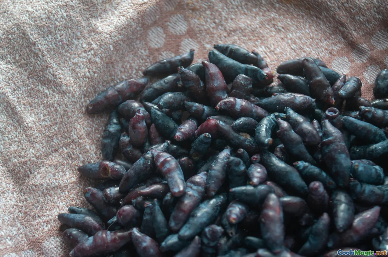 Cuban ceviche, black beans, mofongo