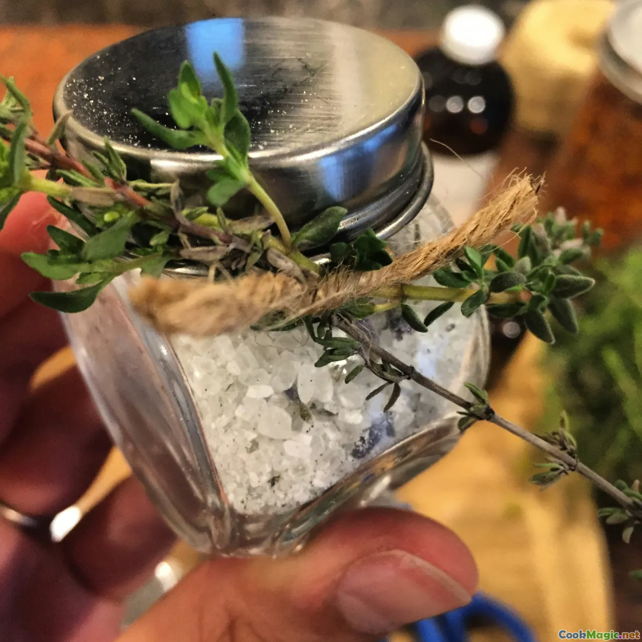 curing ingredients, salt, sugar, herbs