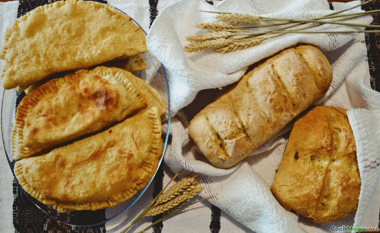 empanadas, Argentinian snack, baked pastries