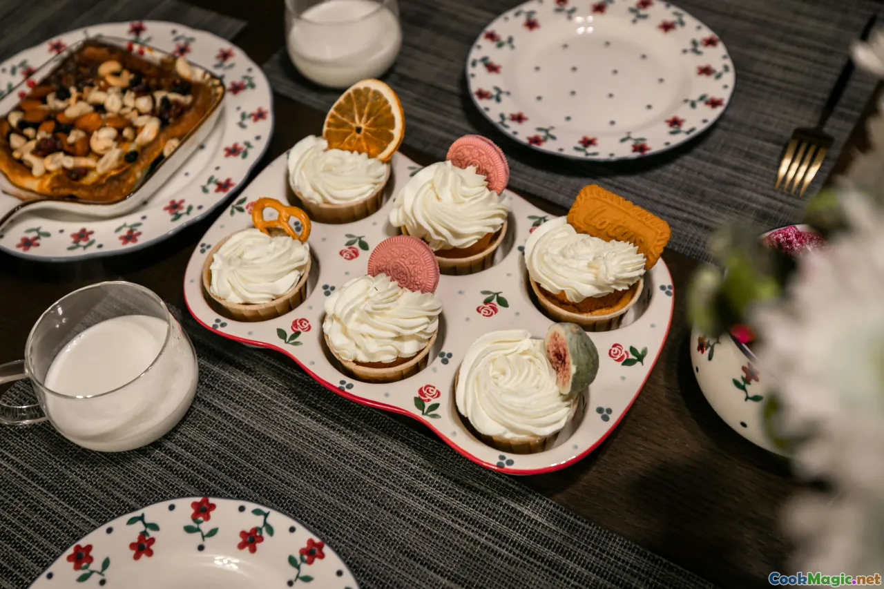 family gathering, festive meal, dessert sharing, happy faces