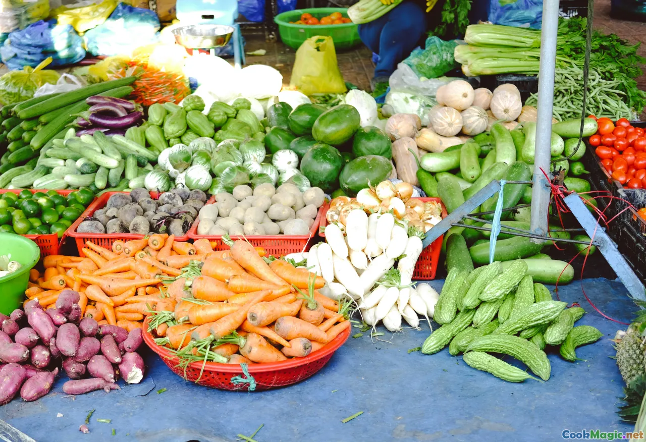 farmers market, soil, biodiversity, cooking