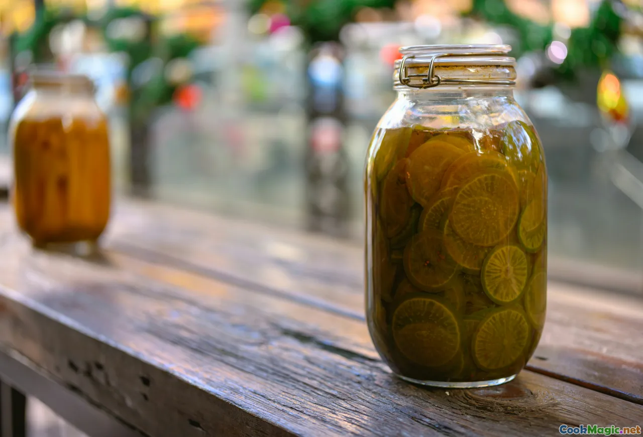fermented condiments, pickles, Mauritian preserved items