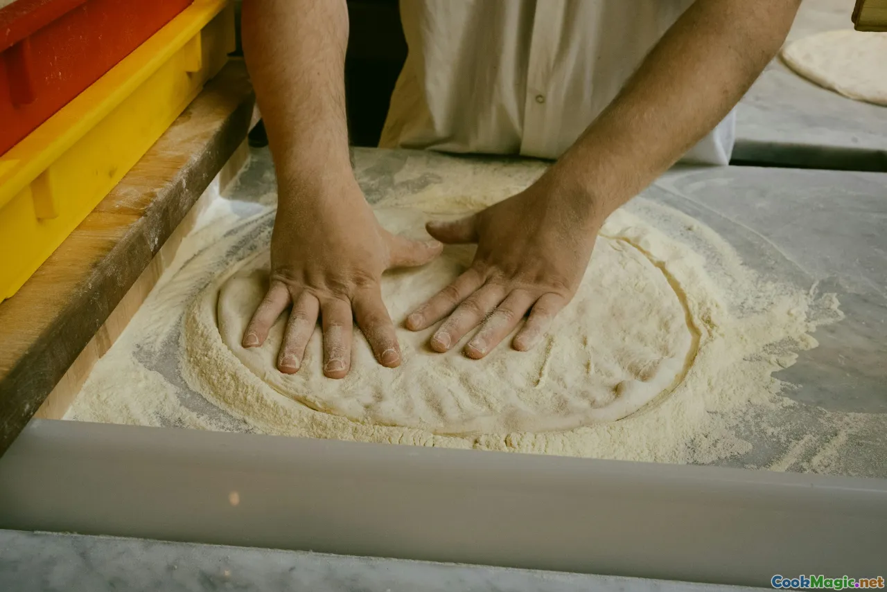 filling dough, shaping pastries, fruit-filled rolls, shaping bun dough