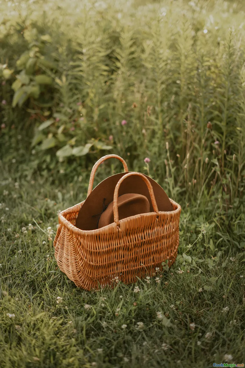 finca, plantain field, basket, shade