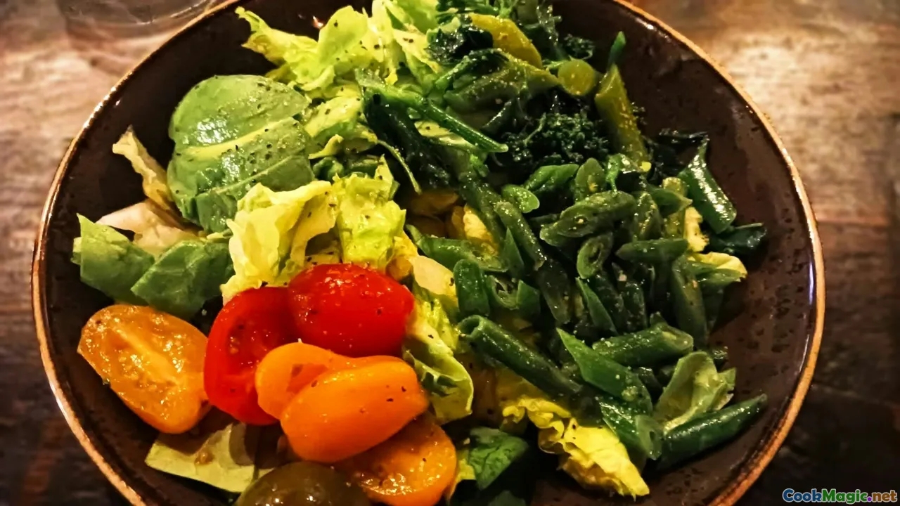 finished dish, vibrant vegetable purees, family dining