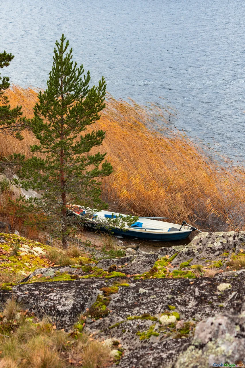 Finnish fishermen, Sami culture, coastal landscape