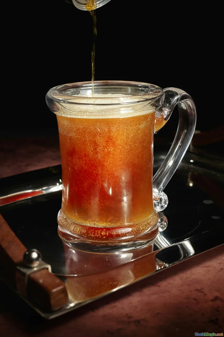 Hairoun beer, mauby, rum, calabash cup
