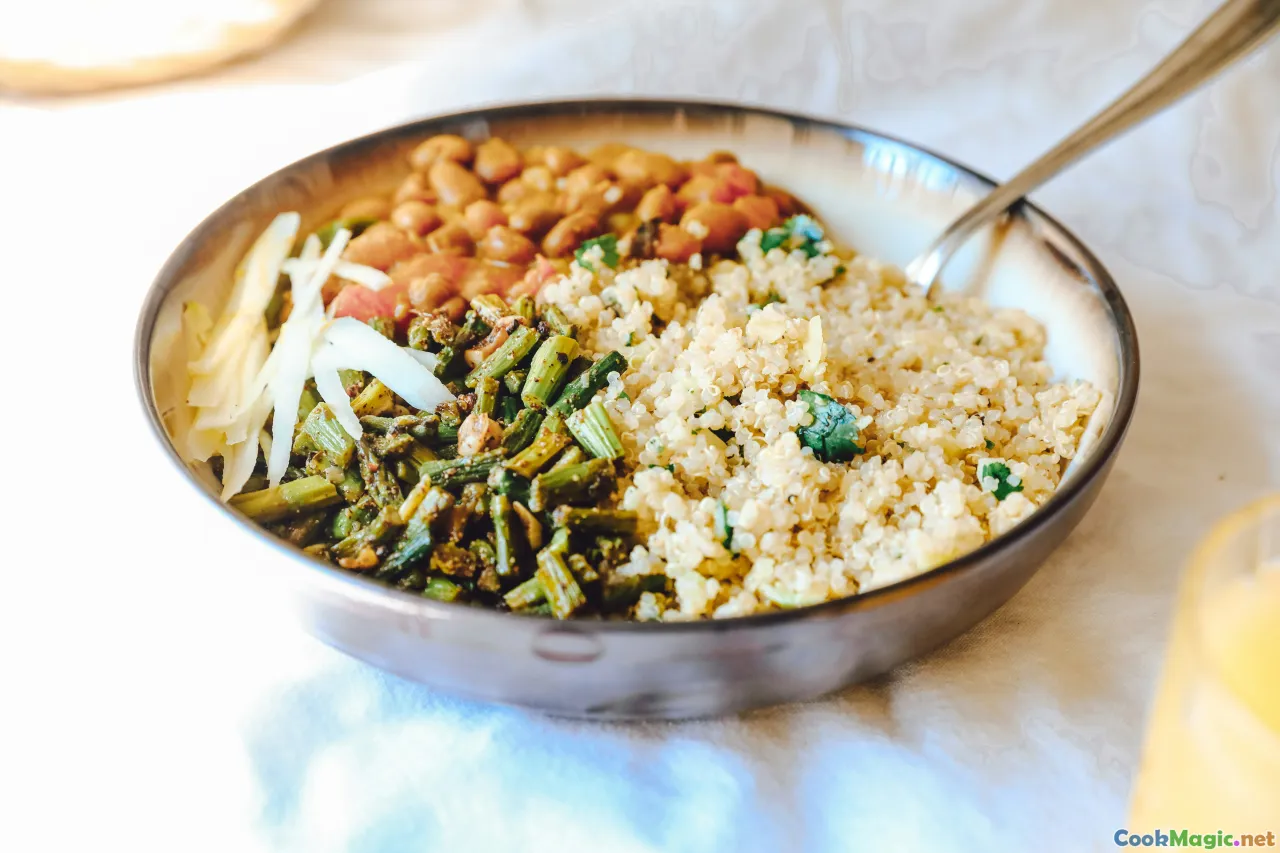 Haitian rice and beans, flavorful dish