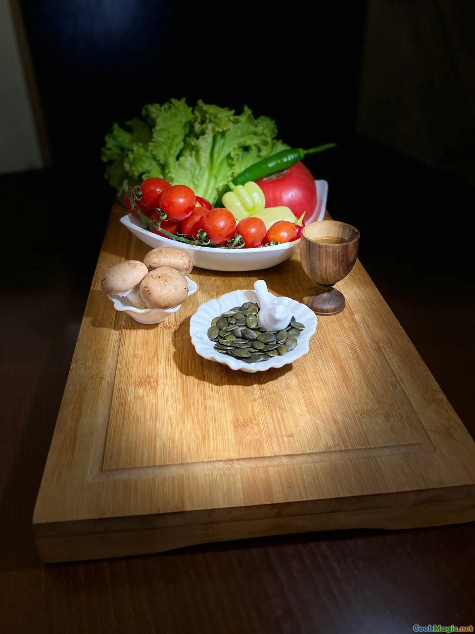 Hungarian vegetables, traditional kitchen, homemade fozelék