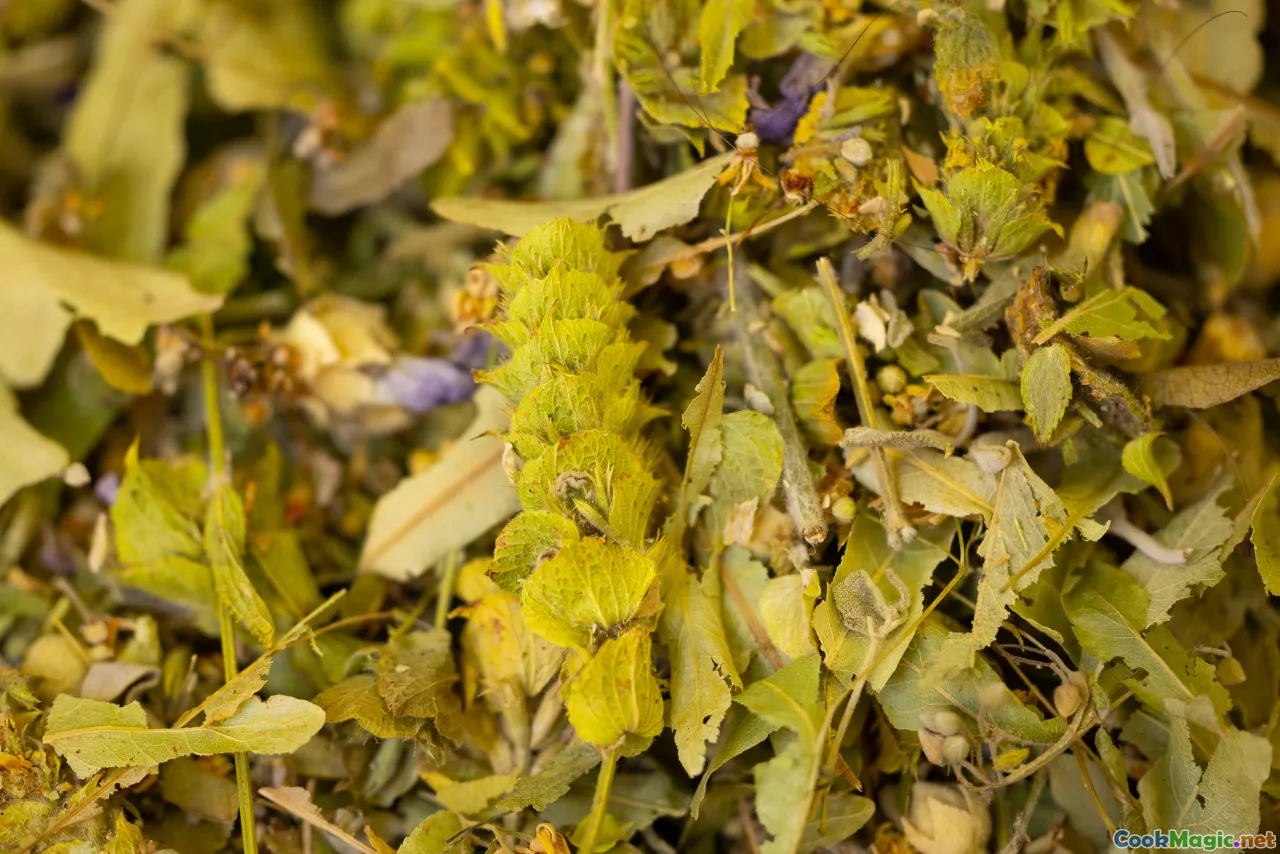 ingredients, fermented tea leaves, toppings, salad