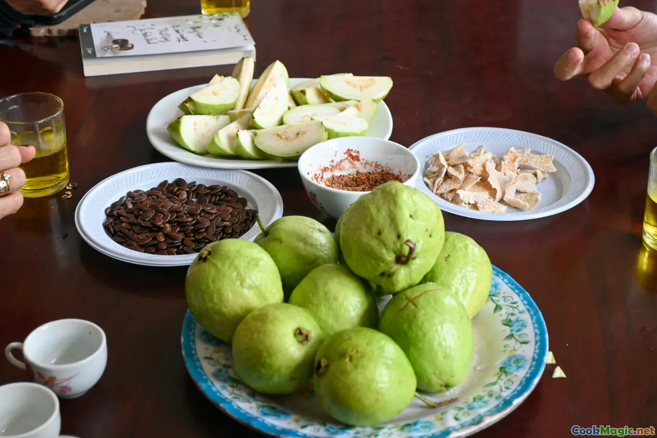 ingredients, grated coconut, fresh peppers, lime, Maldive fish