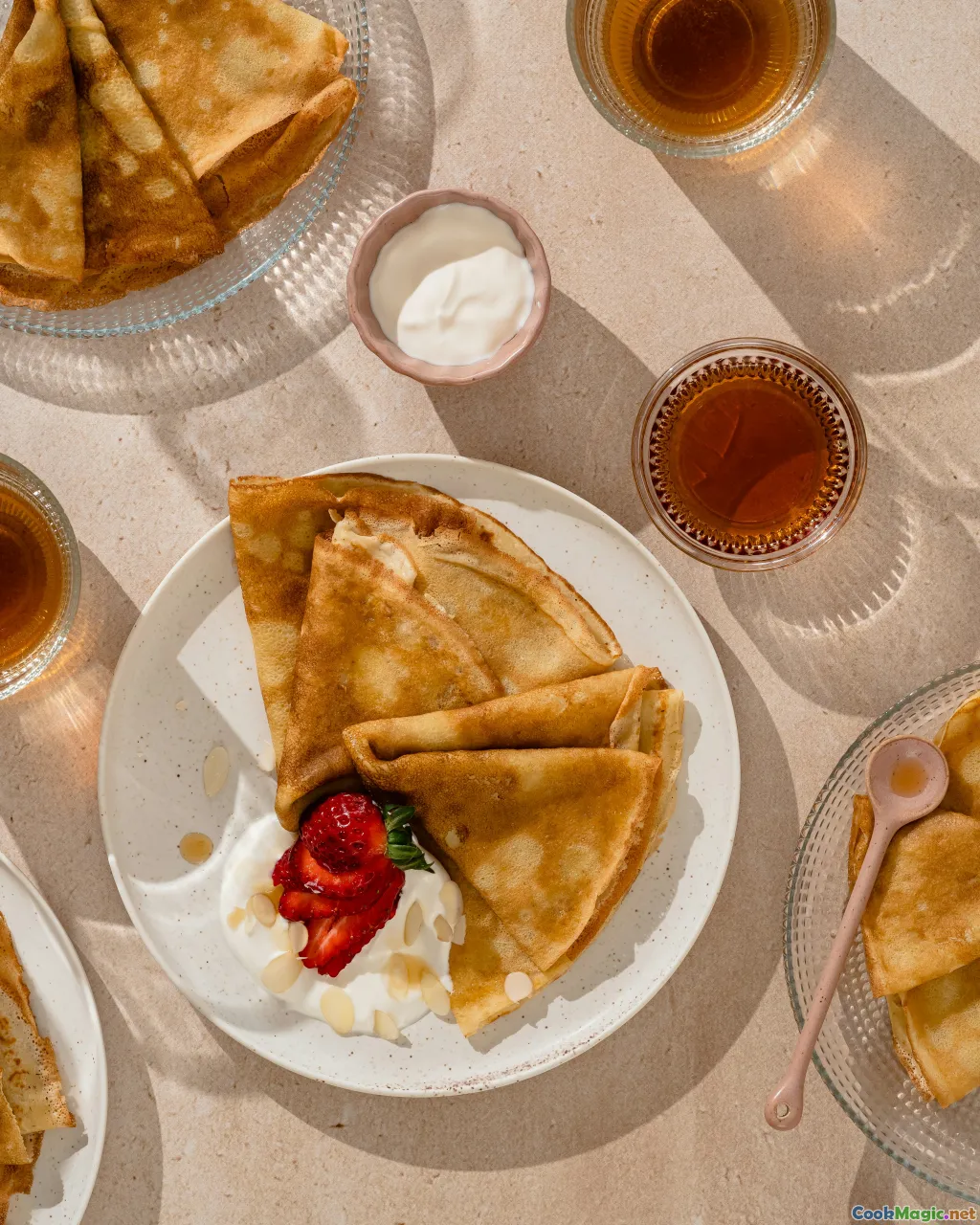 modern Egyptian dishes, creative plating