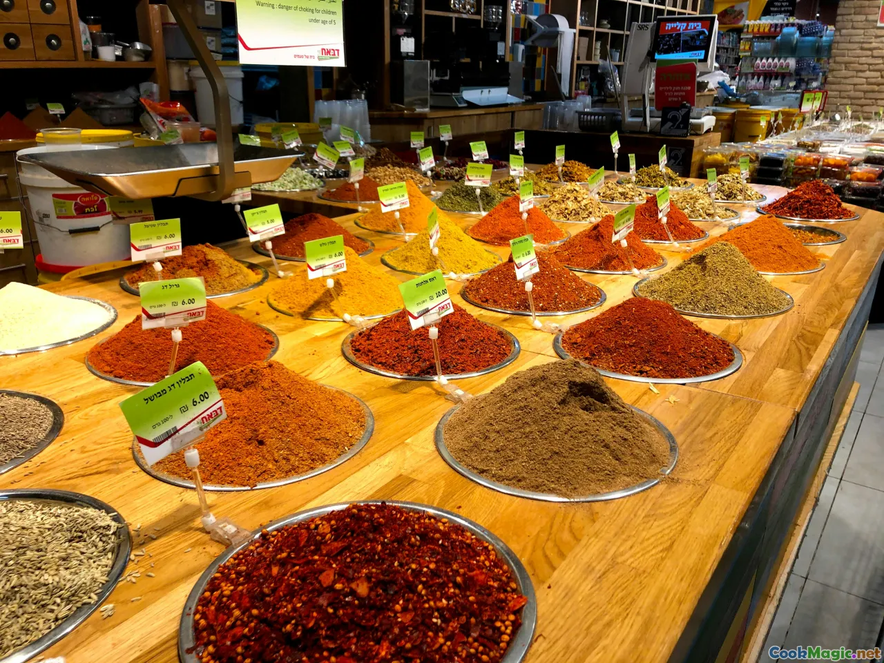 modern spice shops, culinary classes, spice markets