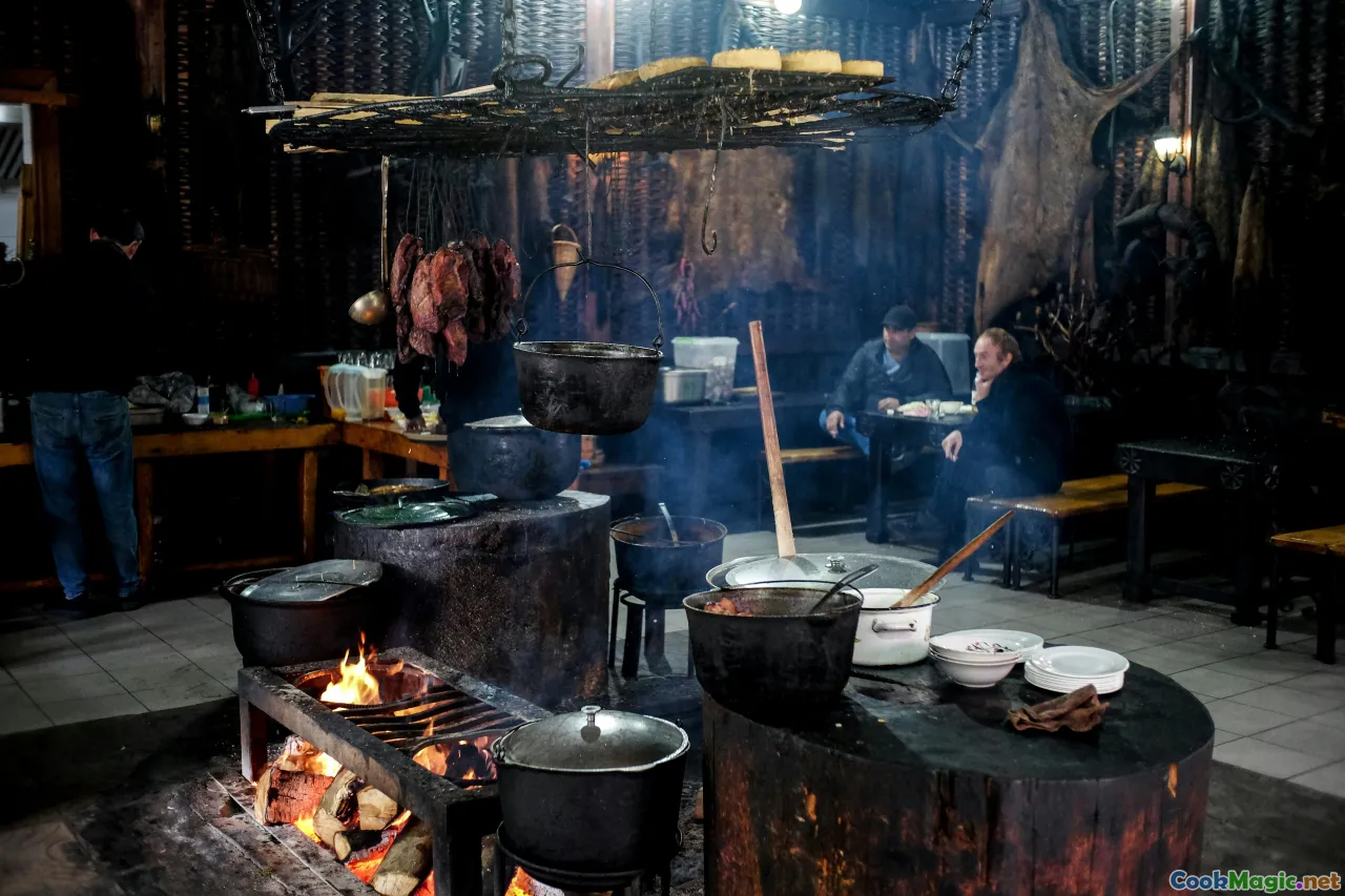 Mongolian restaurants, yurts, street food stalls