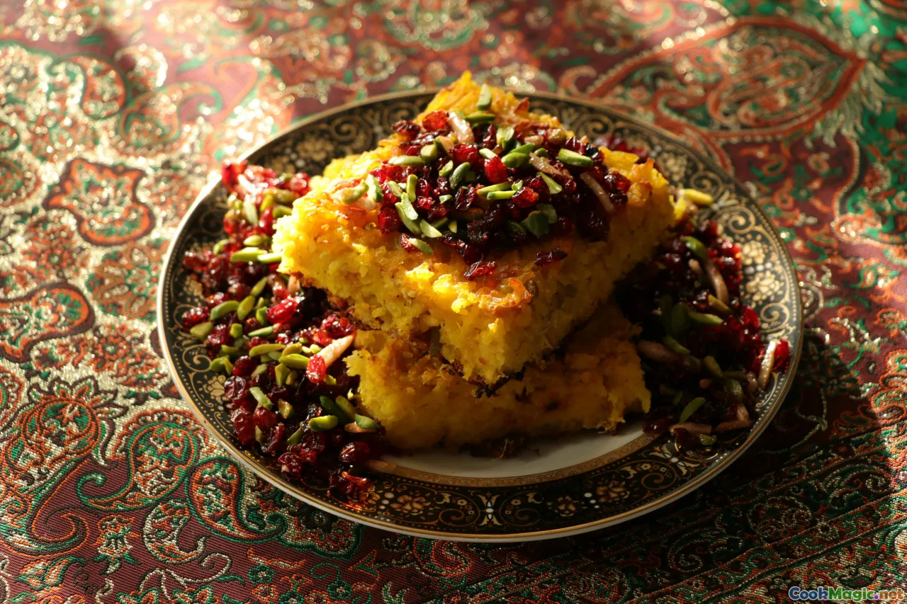 Persian saffron rice, Tajik bread, Central Asian markets, Persian-inspired dishes