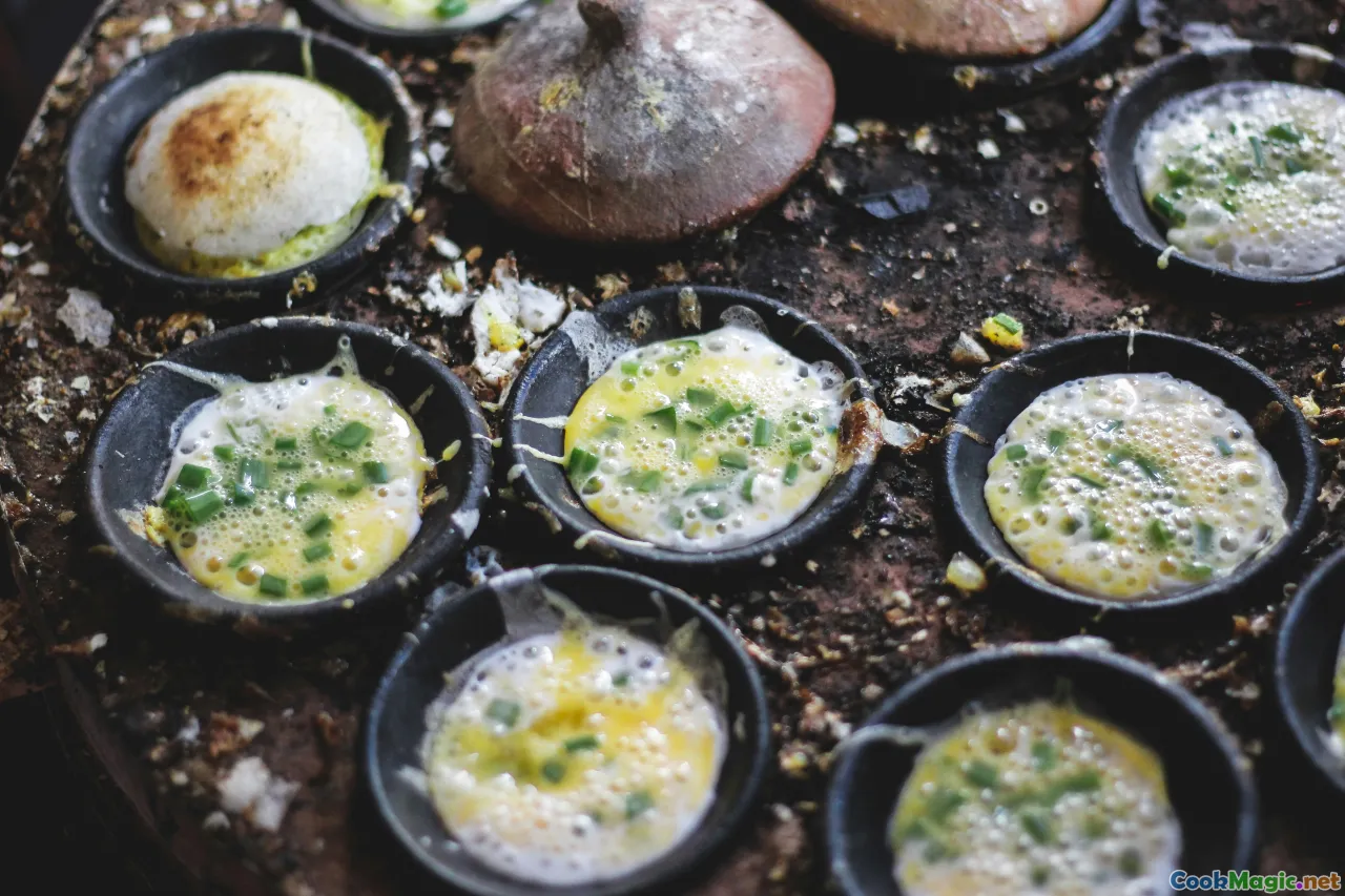 recipe, merguez, eggs, herbs