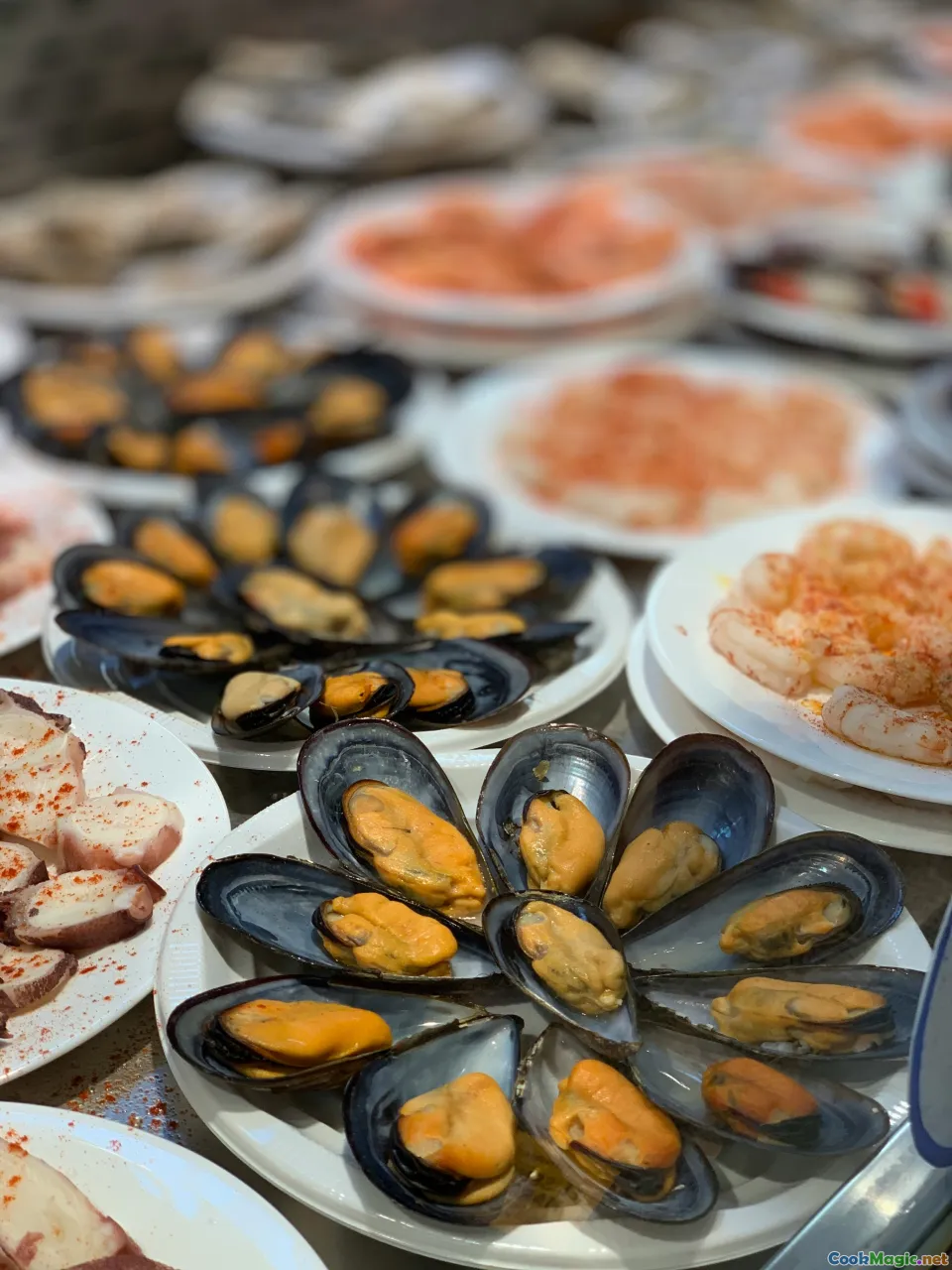 regional dishes, seafood, modern presentation