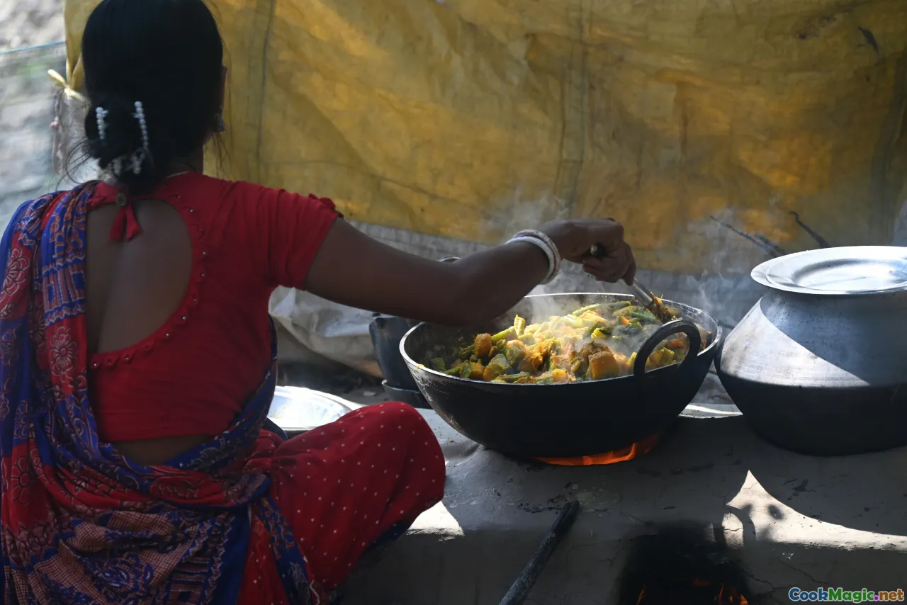 Senegalese market, traditional cooking, cultural heritage, communal meal