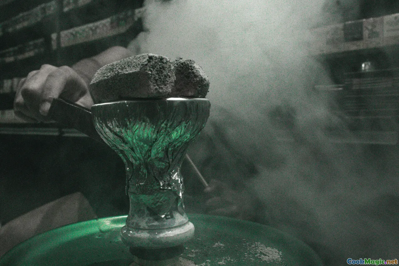 simmering pot, vegetable scraps, aromatic steam