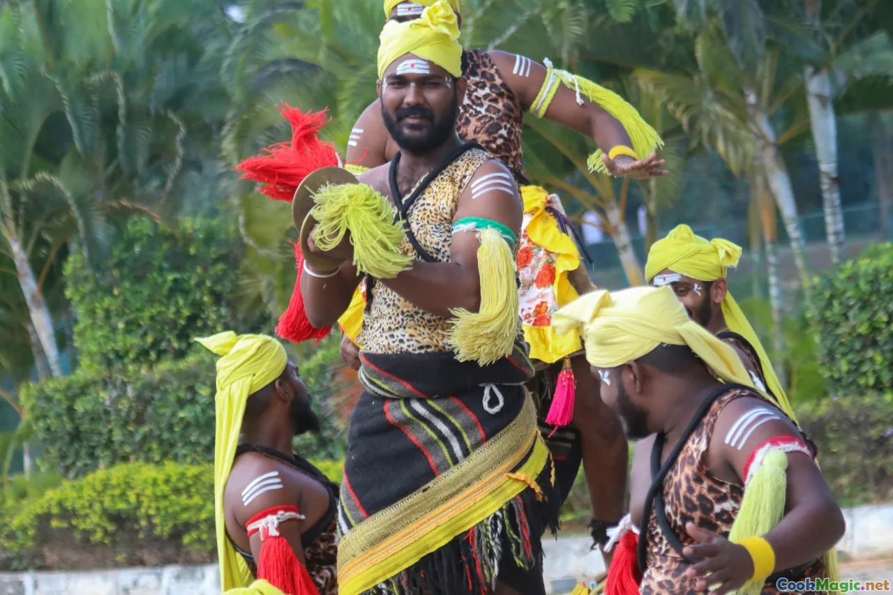 Solomon Island festival, communal feast, traditional dance