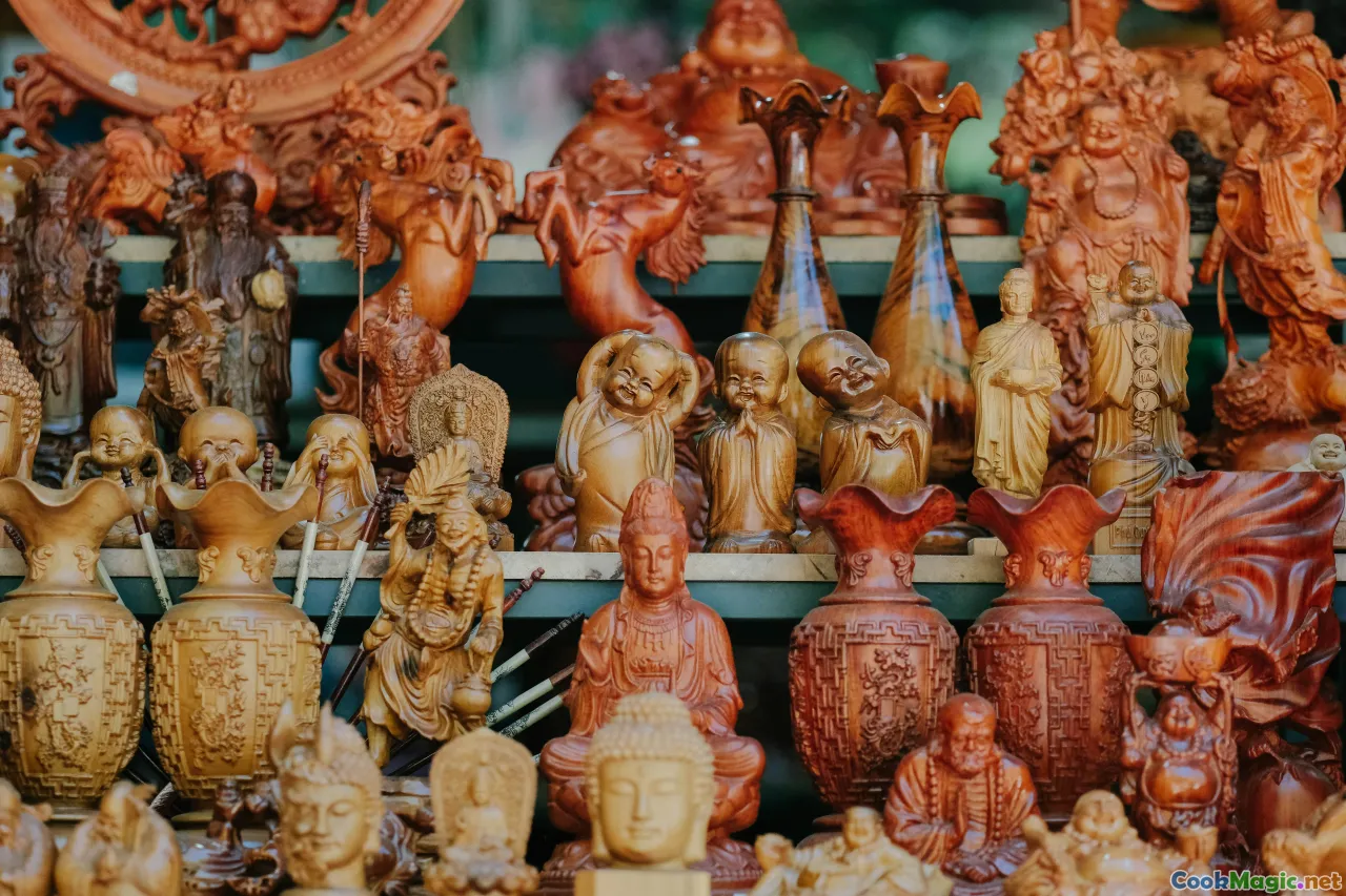 Southeast Asia, traditional marketplace, fish sauce bottles, cultural diversity