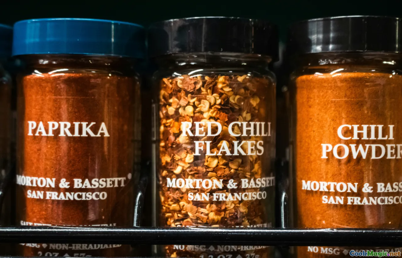 spices, spice rack, culinary essentials
