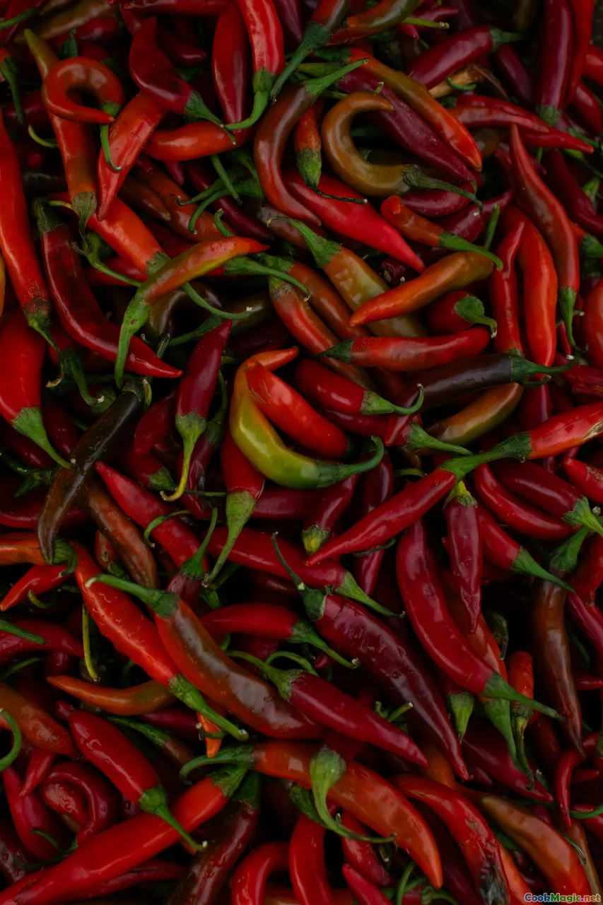 spicy larb variation, flavor profiles, heat levels