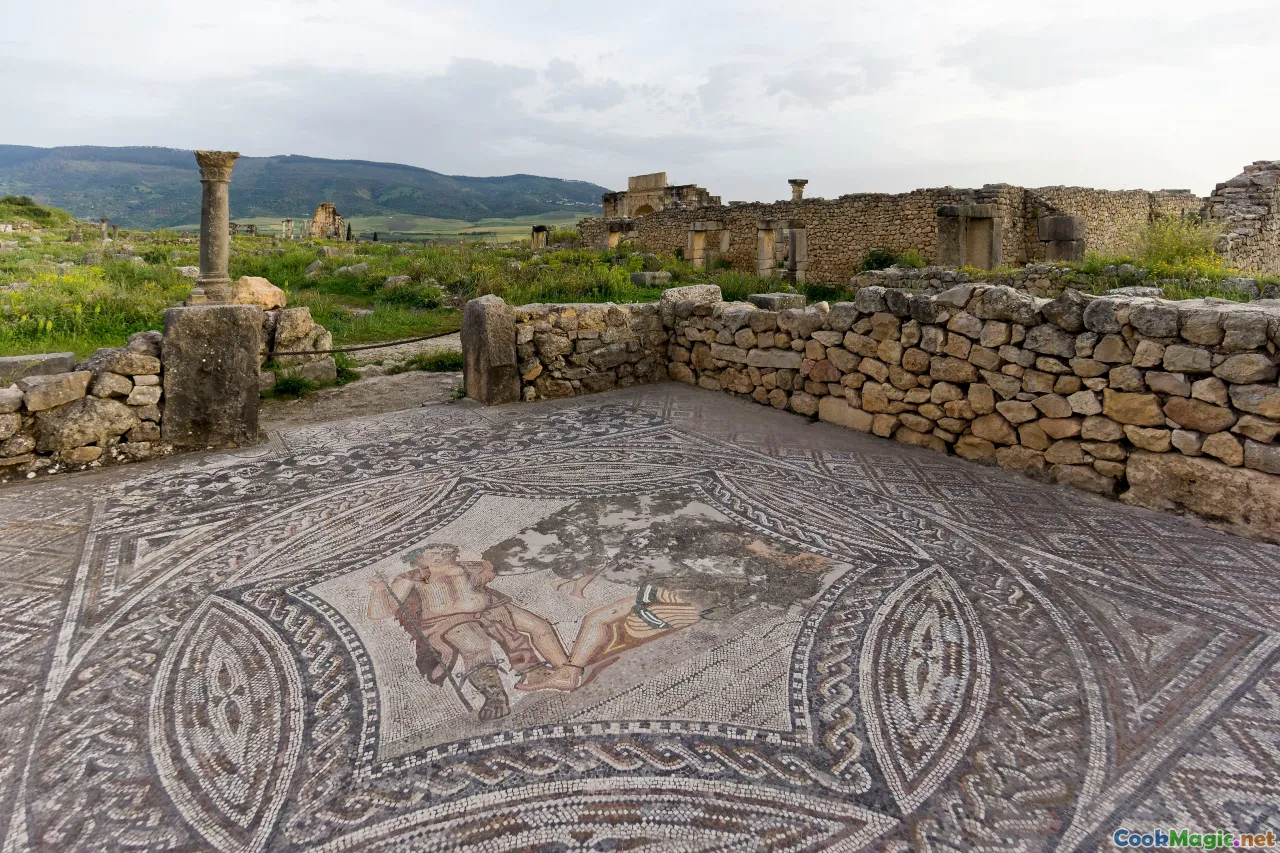 Stobi ruins, Macedonian heritage, ancient mosaic