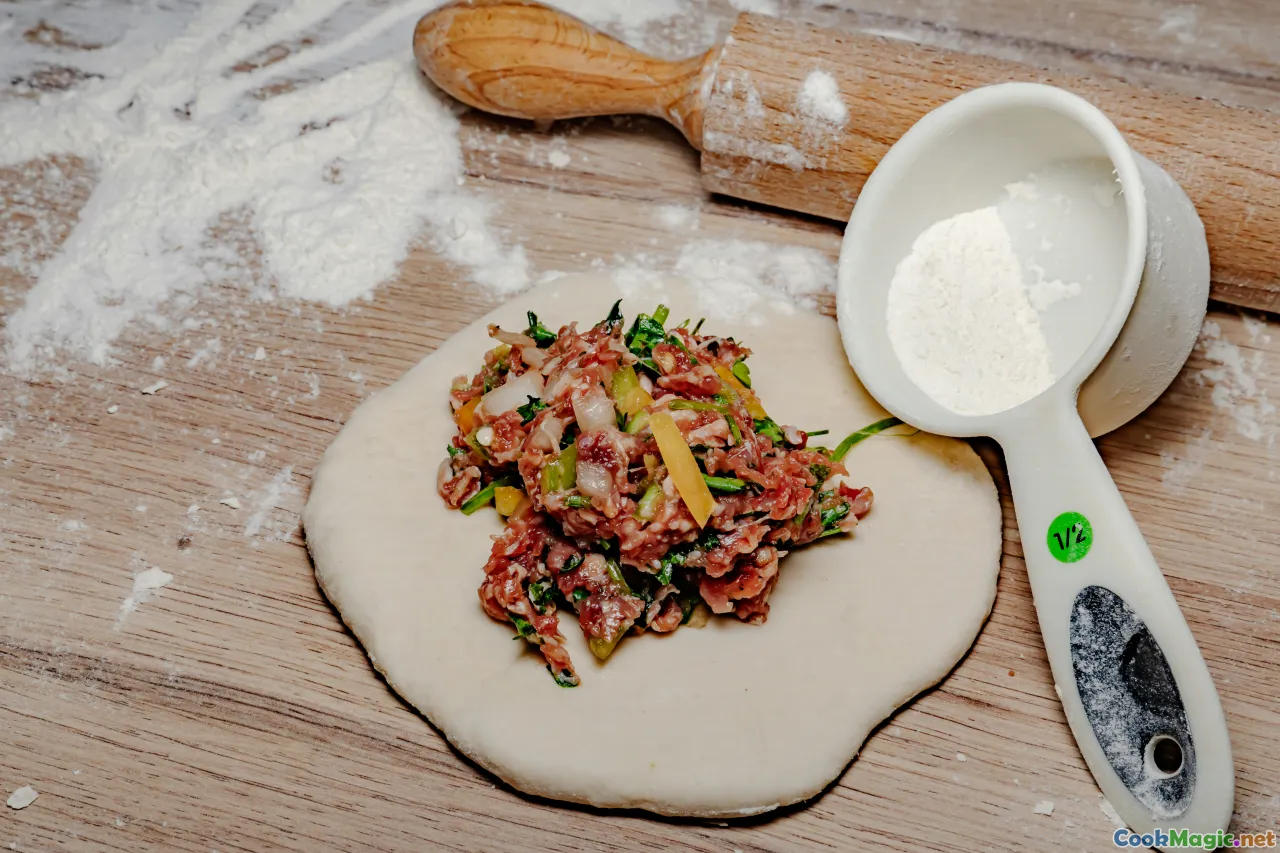 taco making, food prep, cooking techniques, textures