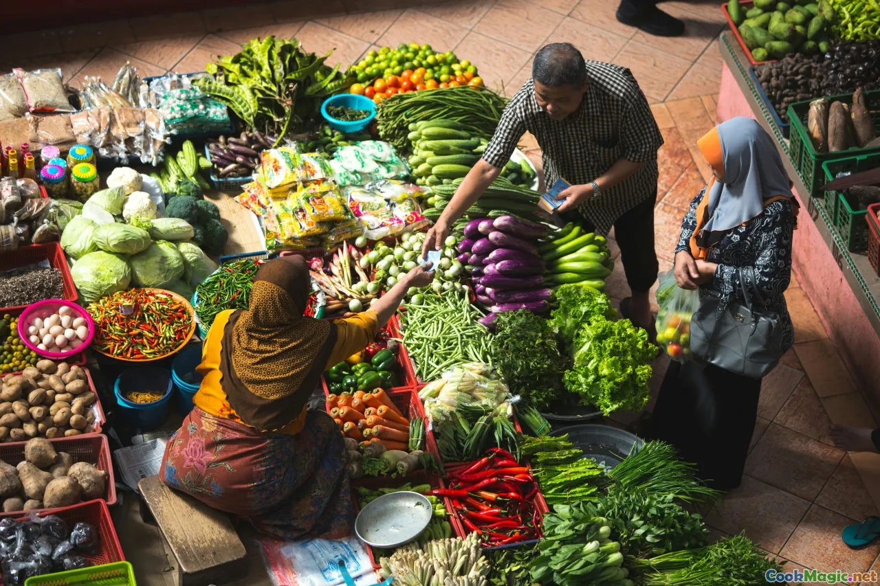 Tajik market, vegetarian dishes, cultural diversity