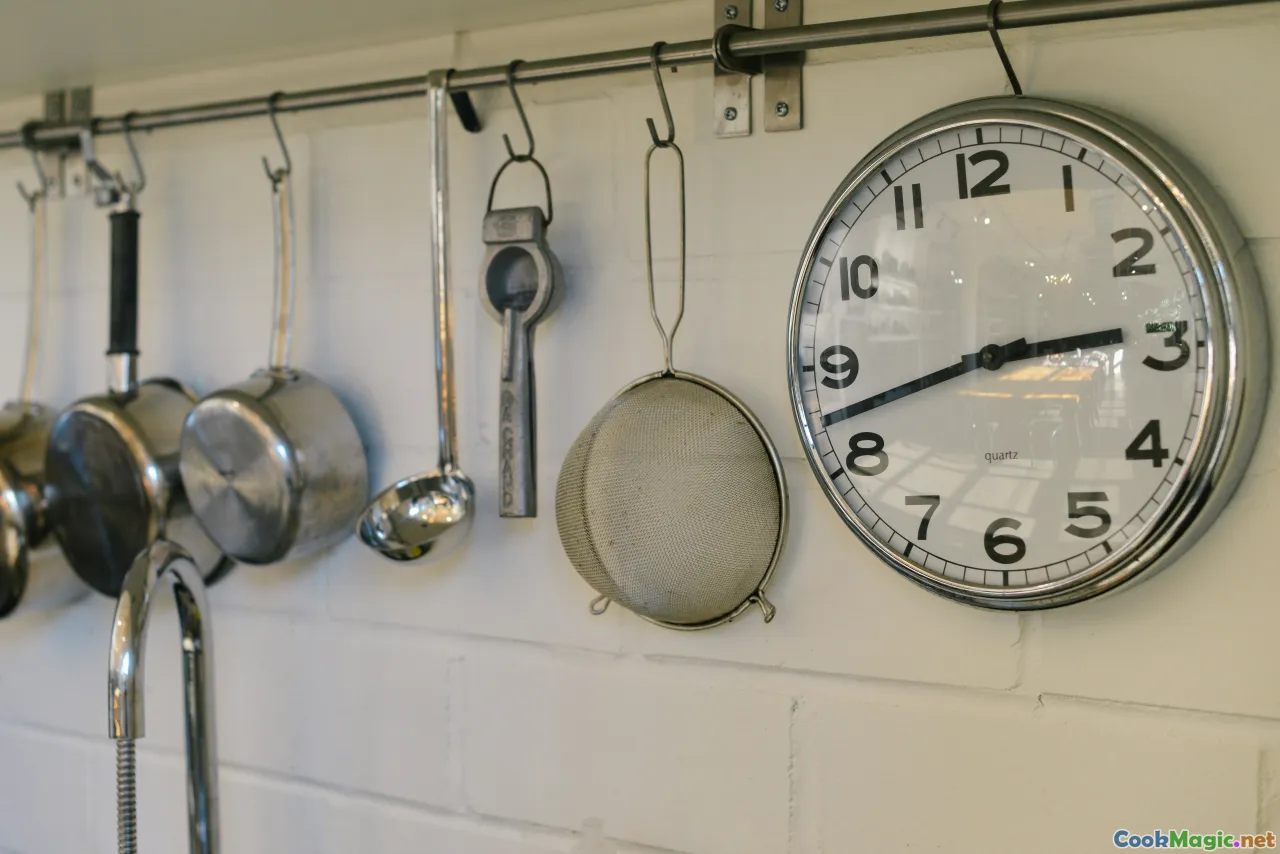 timeline, schedule, kitchen clock, fermentation stages