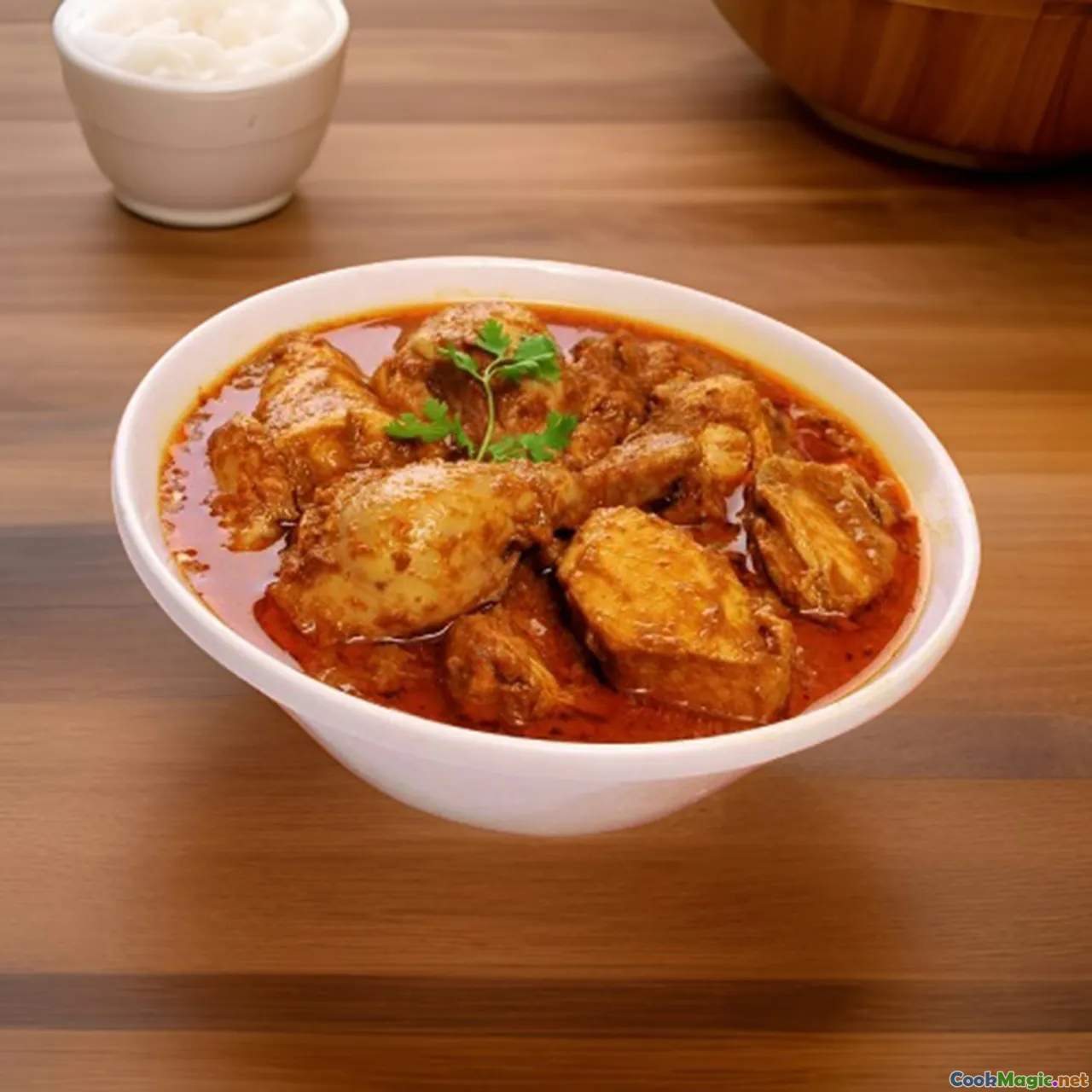 Tongan curry, spicy chicken, tropical spices