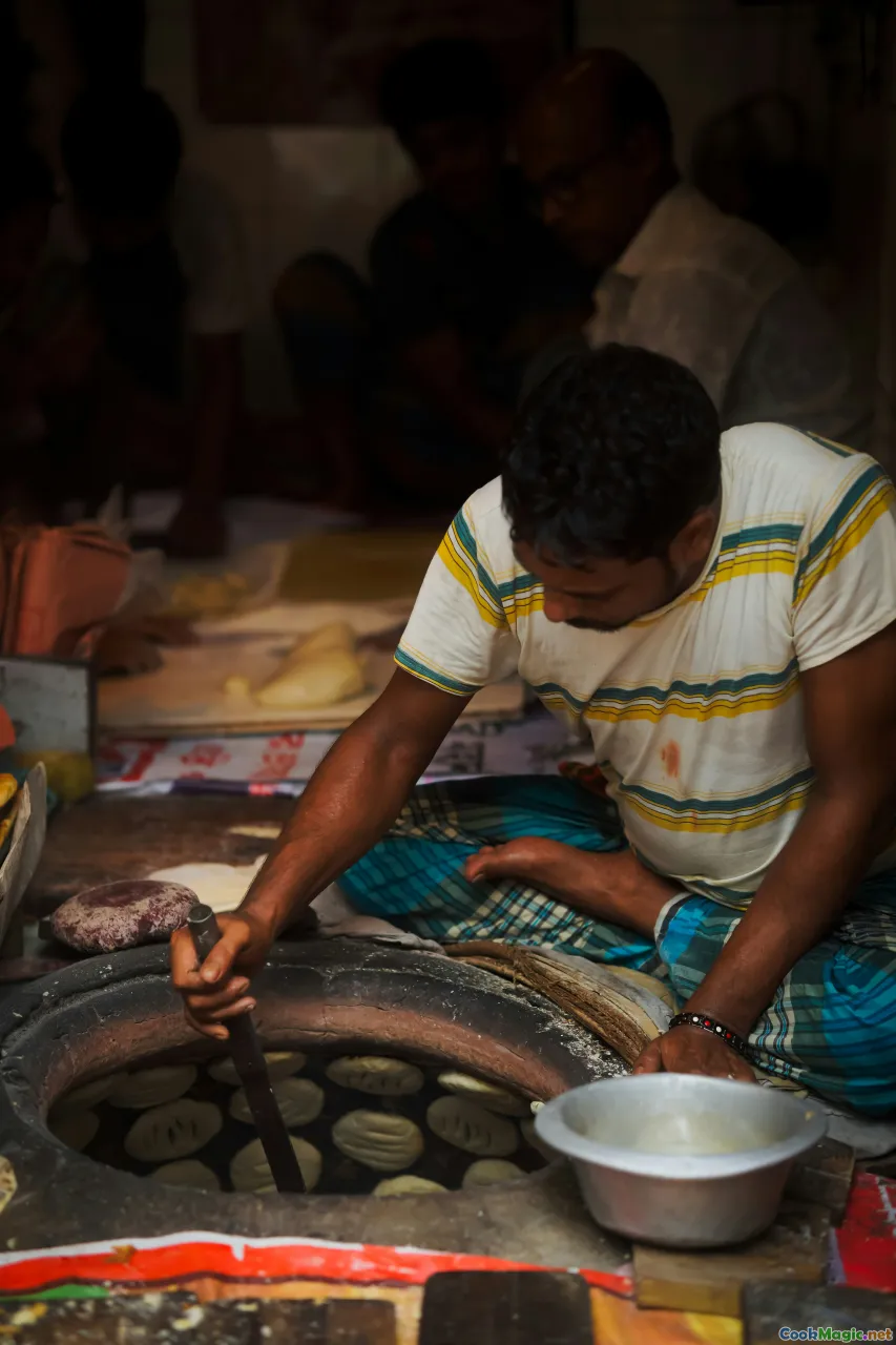 traditional cooking, fish filleting, communal meal
