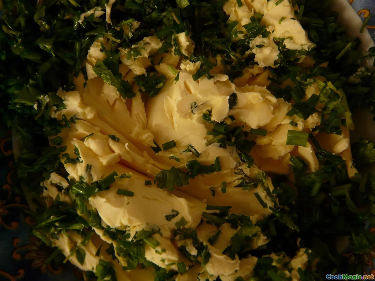 brown butter, thyme, apple tart, herbs