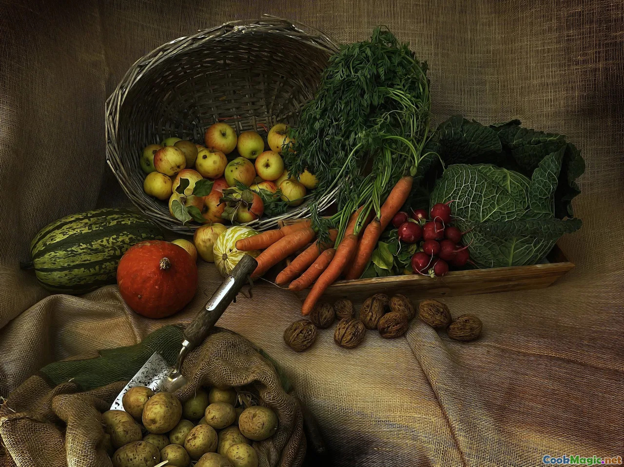 carrots, snow peas, cabbage, knife work