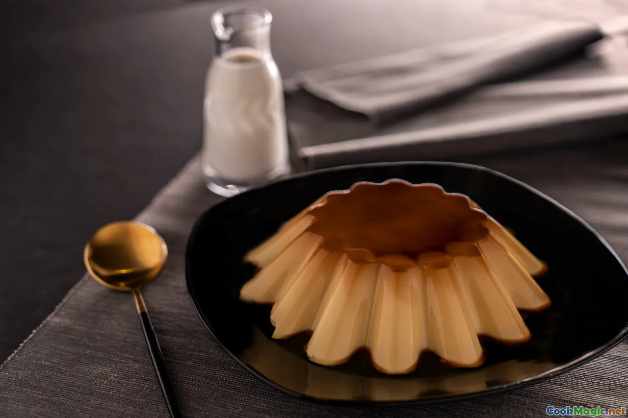 coconut sauce, caramelization, baking caramel, custard