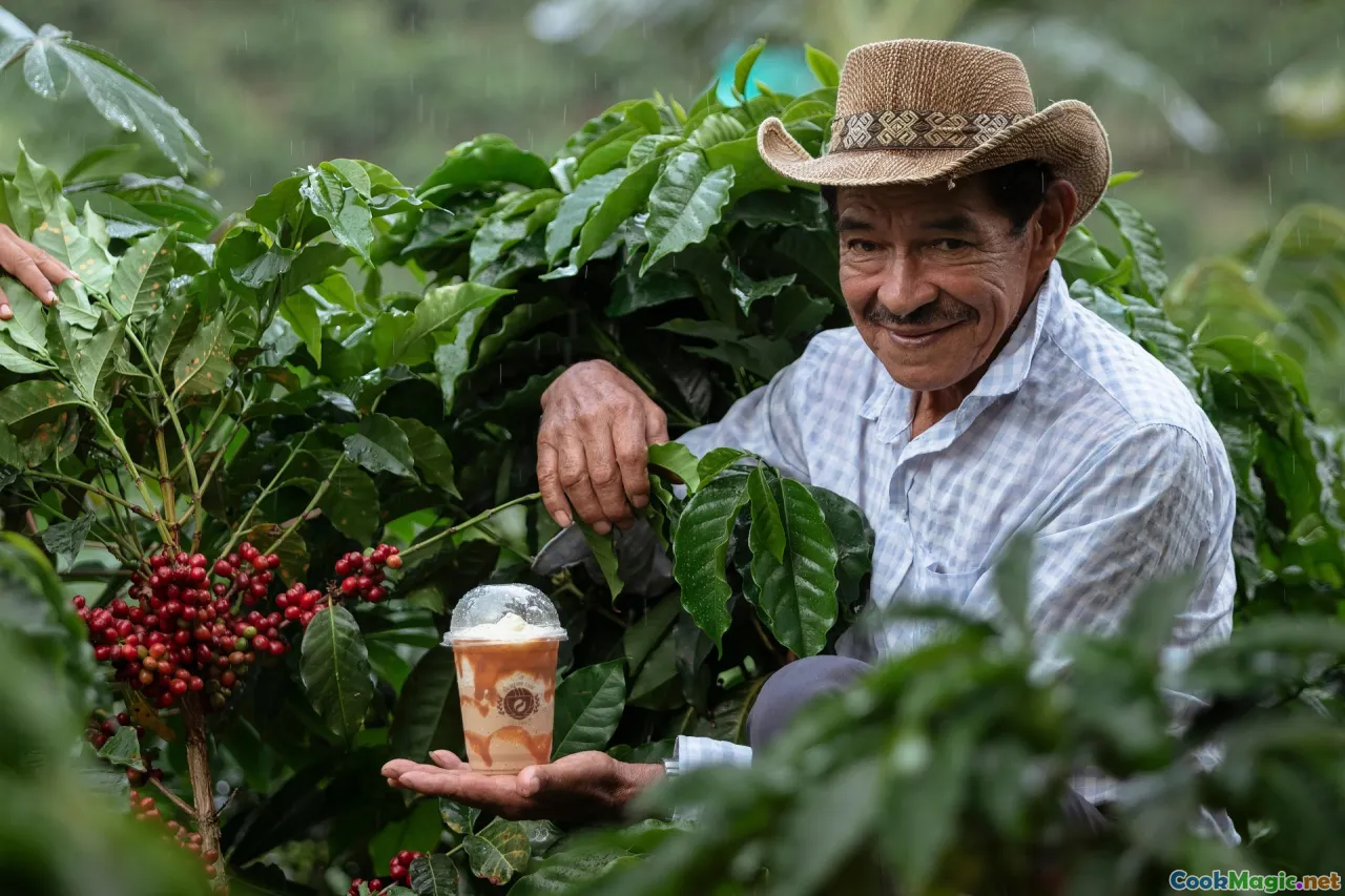 coffee presentation, Colombian style, coffee craft