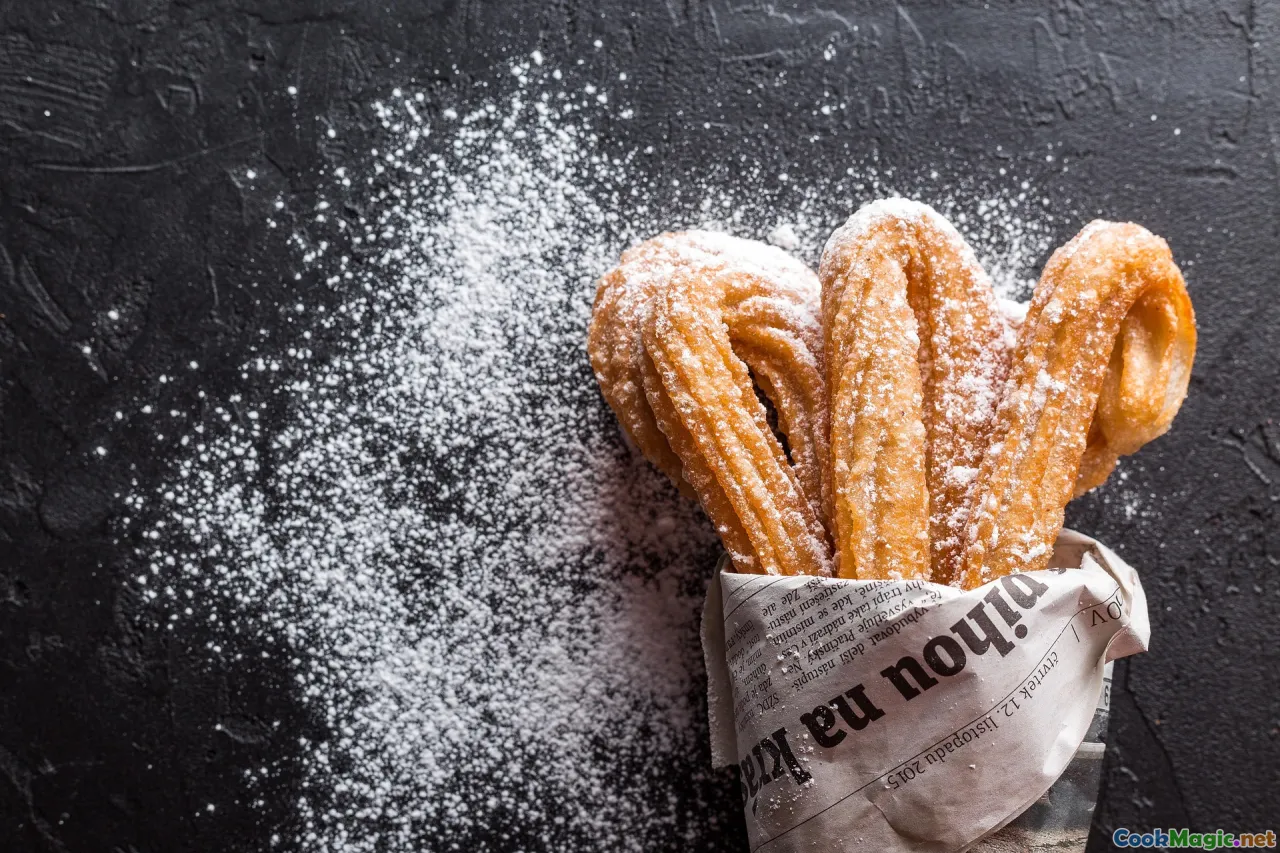 crispy churros, golden churros, crunchy churros