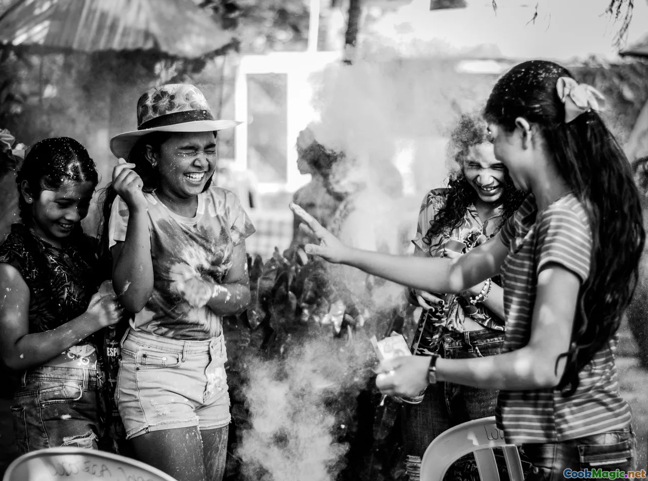 family enjoying dessert, smiling children, festive gathering