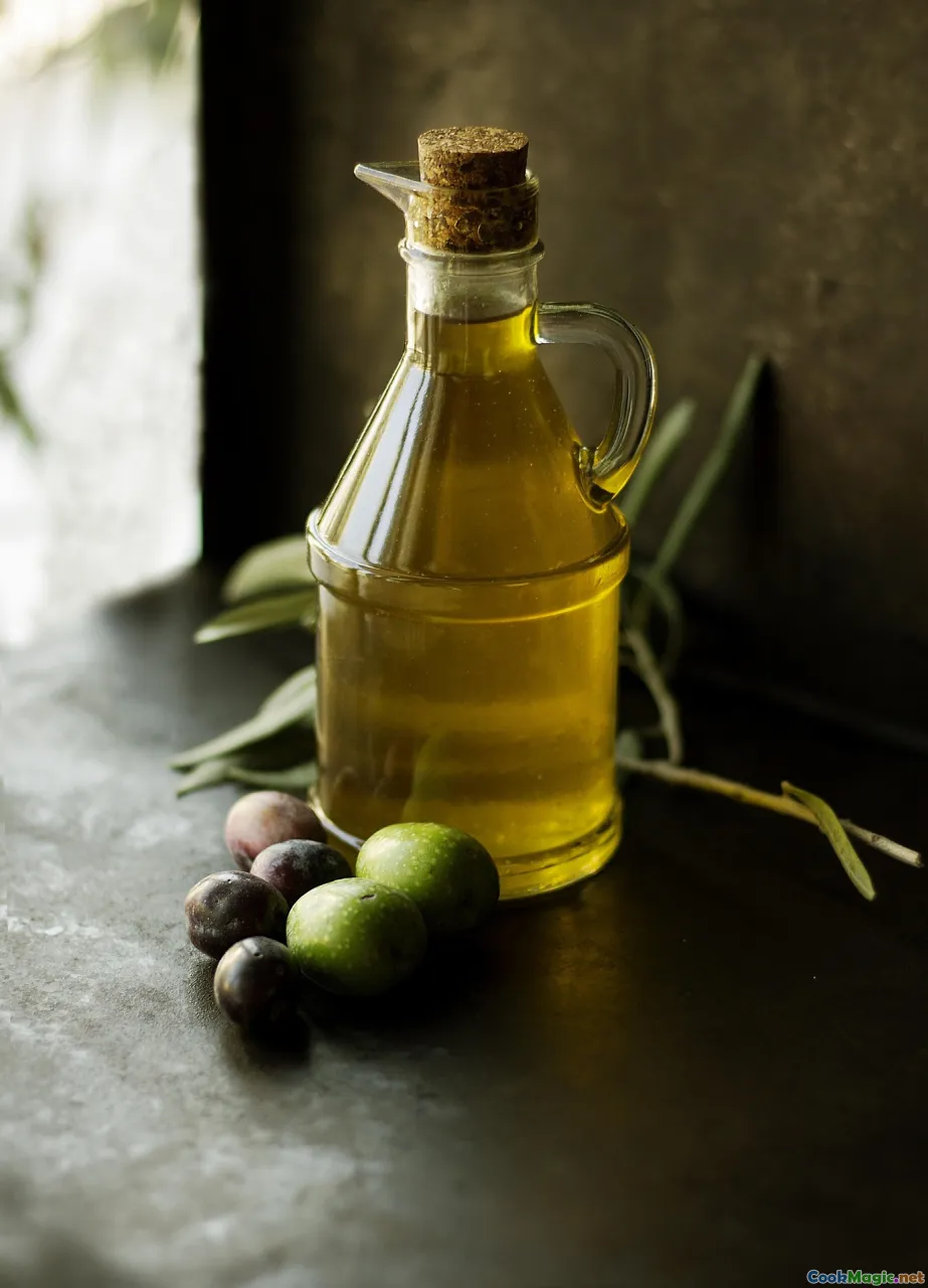 homemade infused oil, kitchen making, natural ingredients